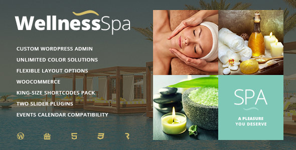 Wellness SPA Preview Wordpress Theme - Rating, Reviews, Preview, Demo & Download