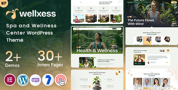 Wellxess Preview Wordpress Theme - Rating, Reviews, Preview, Demo & Download
