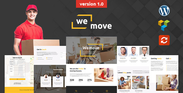 WeMove Preview Wordpress Theme - Rating, Reviews, Preview, Demo & Download