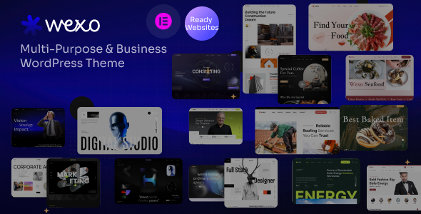 Wexo Preview Wordpress Theme - Rating, Reviews, Preview, Demo & Download