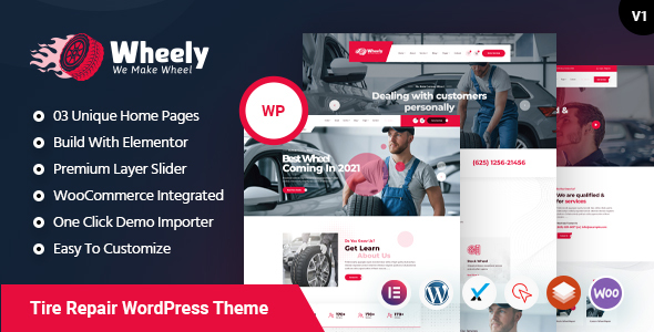 Wheely Preview Wordpress Theme - Rating, Reviews, Preview, Demo & Download