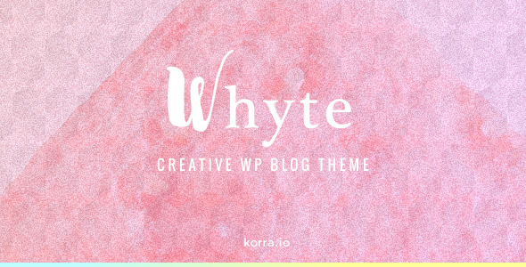 Whyte Preview Wordpress Theme - Rating, Reviews, Preview, Demo & Download