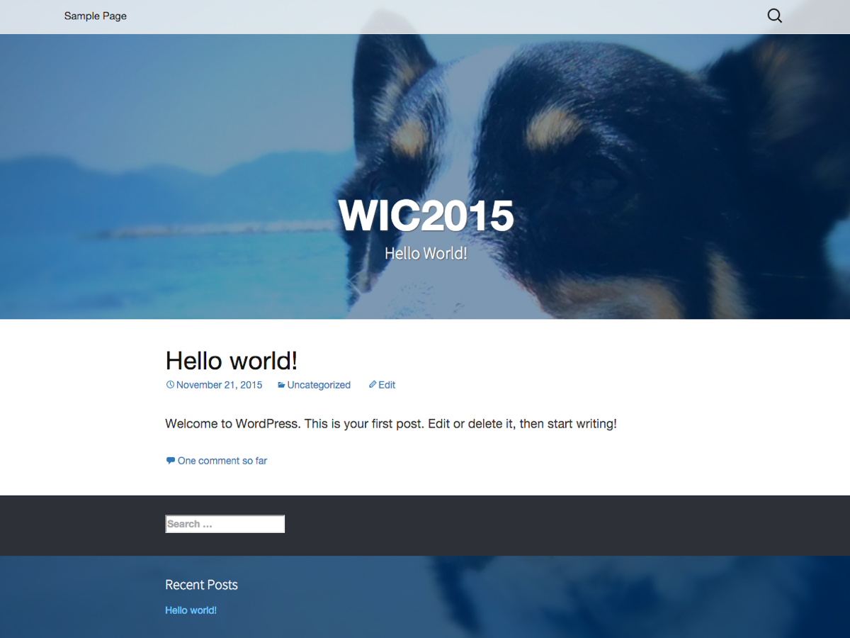 WIC2015 Preview Wordpress Theme - Rating, Reviews, Preview, Demo & Download