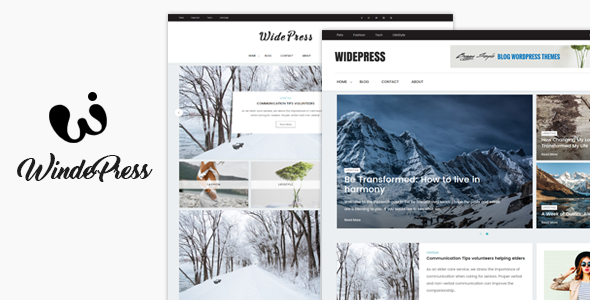 Wide Preview Wordpress Theme - Rating, Reviews, Preview, Demo & Download