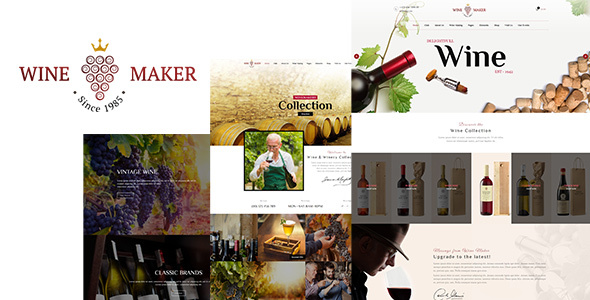 Wine Maker Preview Wordpress Theme - Rating, Reviews, Preview, Demo & Download