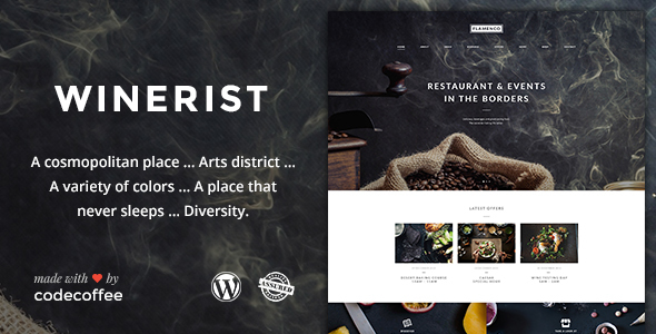Winerist Preview Wordpress Theme - Rating, Reviews, Preview, Demo & Download