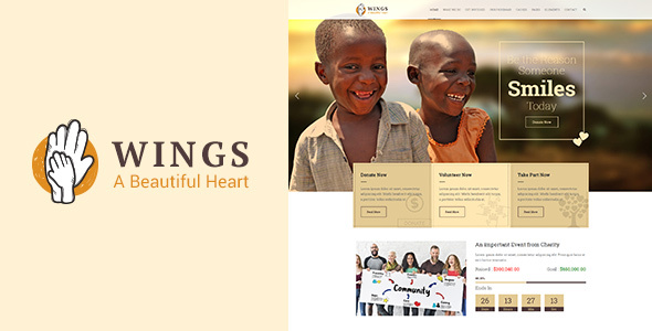 Wings Preview Wordpress Theme - Rating, Reviews, Preview, Demo & Download