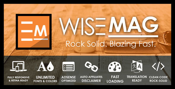 Wise Mag Preview Wordpress Theme - Rating, Reviews, Preview, Demo & Download