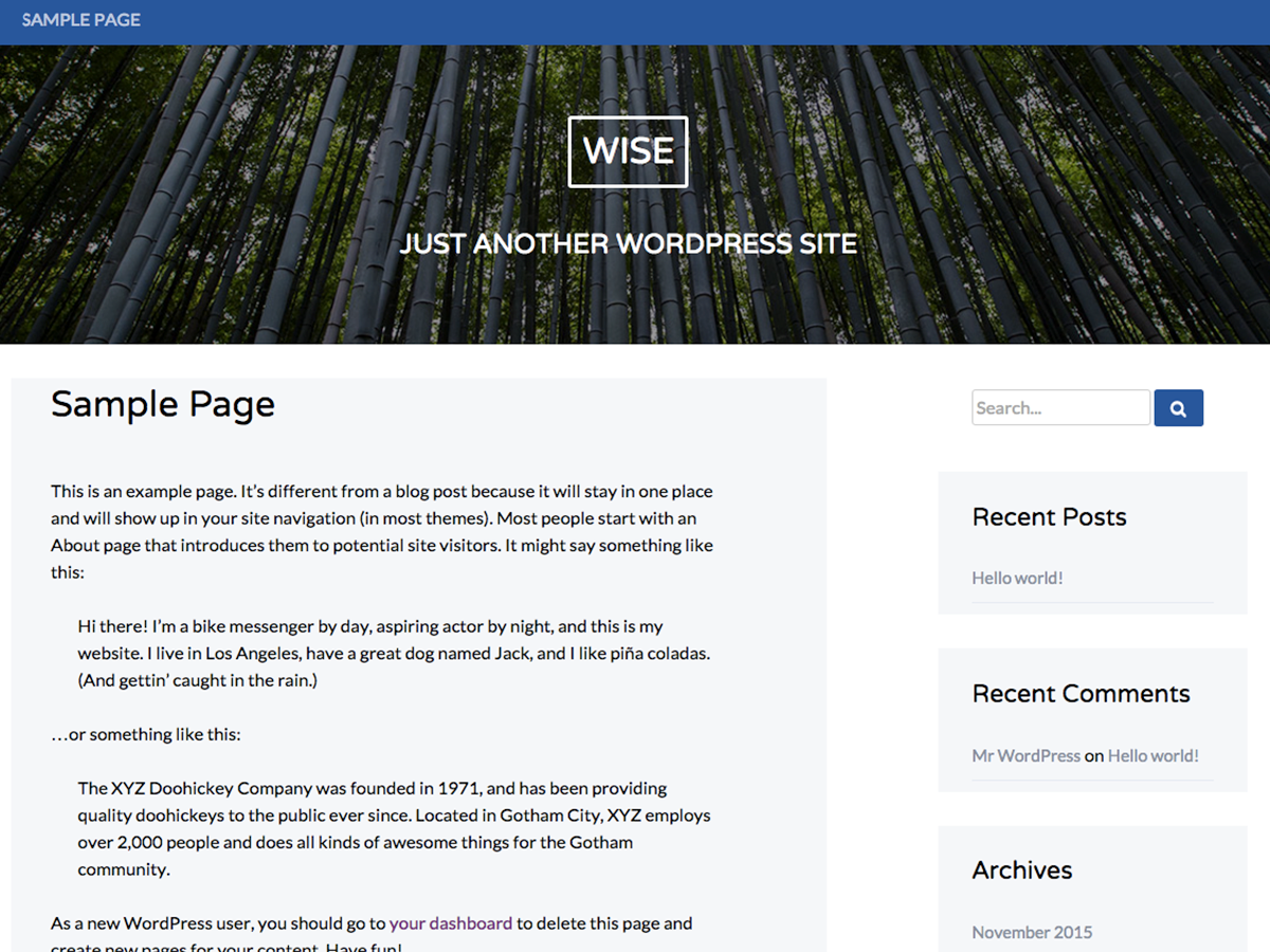 Wise Preview Wordpress Theme - Rating, Reviews, Preview, Demo & Download