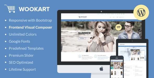 WooKart Preview Wordpress Theme - Rating, Reviews, Preview, Demo & Download