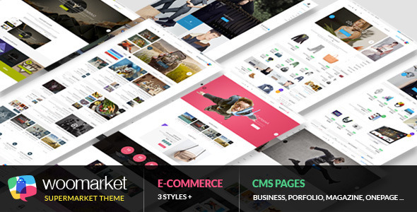 WooMarket Preview Wordpress Theme - Rating, Reviews, Preview, Demo & Download