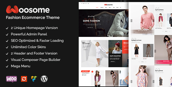 Woosome Preview Wordpress Theme - Rating, Reviews, Preview, Demo & Download