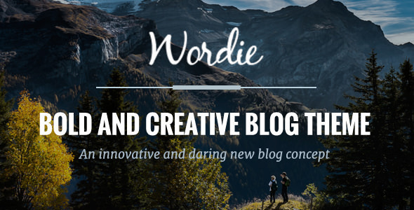 Wordie Preview Wordpress Theme - Rating, Reviews, Preview, Demo & Download