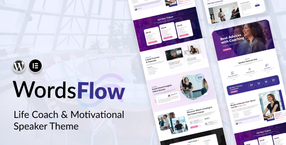 Wordsflow Preview Wordpress Theme - Rating, Reviews, Preview, Demo & Download