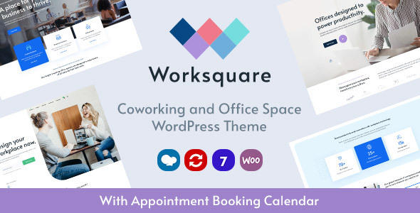Worksquare Preview Wordpress Theme - Rating, Reviews, Preview, Demo & Download