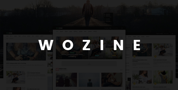 WOZINE Preview Wordpress Theme - Rating, Reviews, Preview, Demo & Download