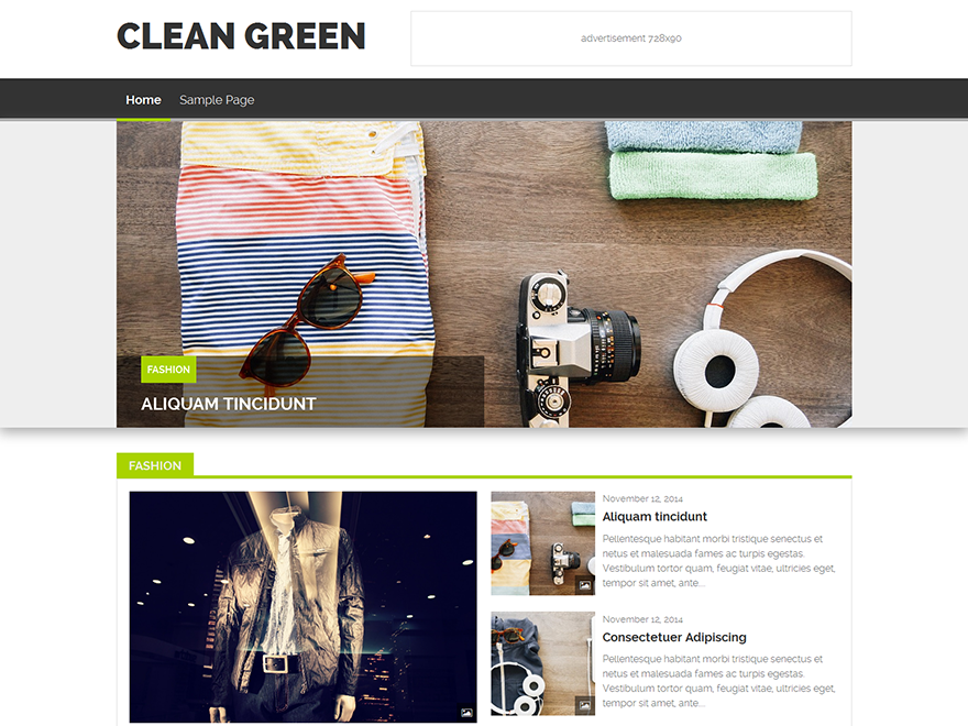 WP Clean Preview Wordpress Theme - Rating, Reviews, Preview, Demo & Download