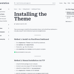 WP Documentation