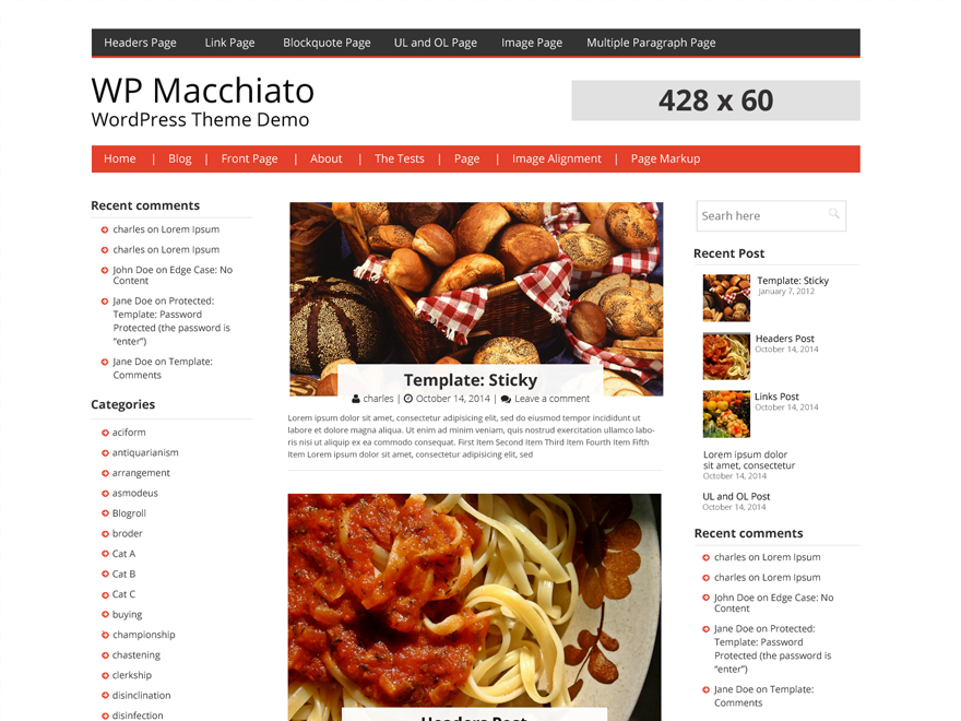 WP Macchiato Preview Wordpress Theme - Rating, Reviews, Preview, Demo & Download