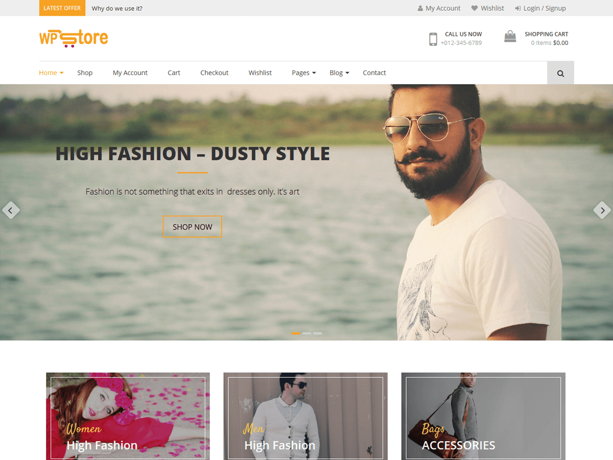 WP Store Preview Wordpress Theme - Rating, Reviews, Preview, Demo & Download