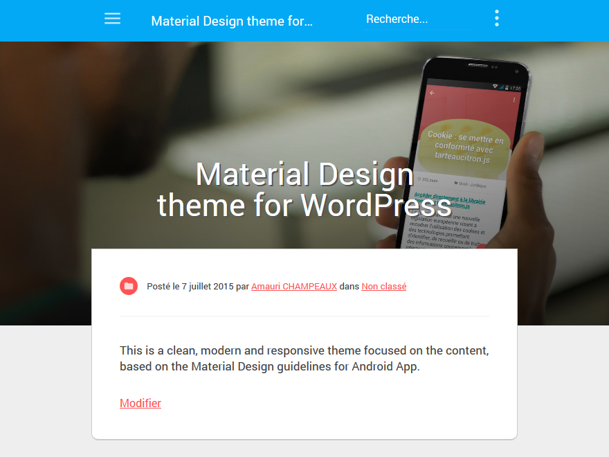 WPAPP Preview Wordpress Theme - Rating, Reviews, Preview, Demo & Download