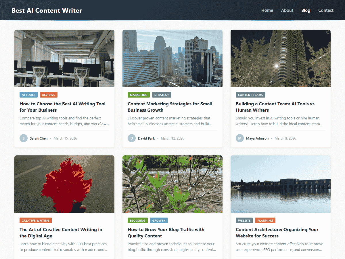 WPWriter Preview Wordpress Theme - Rating, Reviews, Preview, Demo & Download