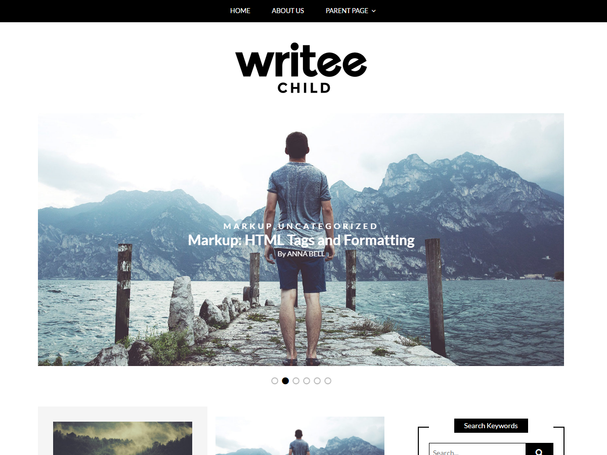 Writee Grid Preview Wordpress Theme - Rating, Reviews, Preview, Demo & Download