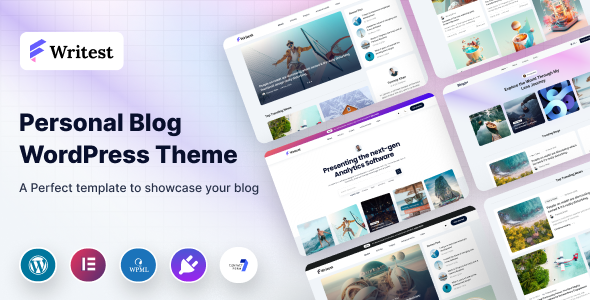 Writest Preview Wordpress Theme - Rating, Reviews, Preview, Demo & Download