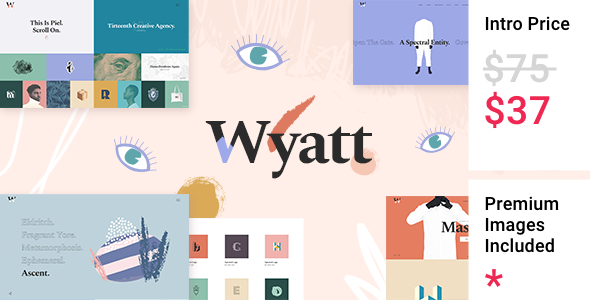 Wyatt Preview Wordpress Theme - Rating, Reviews, Preview, Demo & Download