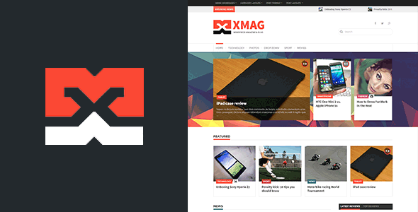 XMAG Preview Wordpress Theme - Rating, Reviews, Preview, Demo & Download