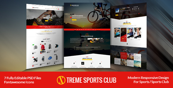 Xtreme Sports Preview Wordpress Theme - Rating, Reviews, Preview, Demo & Download