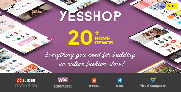 Yesshop Preview Wordpress Theme - Rating, Reviews, Preview, Demo & Download