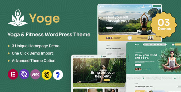 Yoge Preview Wordpress Theme - Rating, Reviews, Preview, Demo & Download