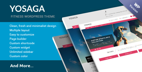 Yosaga WordPress Preview Wordpress Theme - Rating, Reviews, Preview, Demo & Download