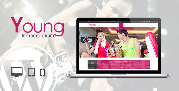 Young Fitness Preview Wordpress Theme - Rating, Reviews, Preview, Demo & Download