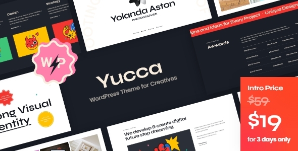 Yucca Preview Wordpress Theme - Rating, Reviews, Preview, Demo & Download