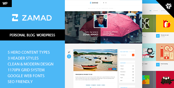 Zamad Preview Wordpress Theme - Rating, Reviews, Preview, Demo & Download