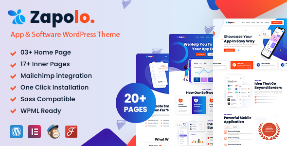 Zapolo Preview Wordpress Theme - Rating, Reviews, Preview, Demo & Download