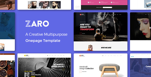 Zaro Preview Wordpress Theme - Rating, Reviews, Preview, Demo & Download
