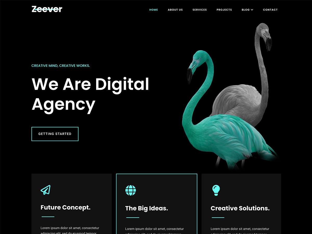 Zeever Preview Wordpress Theme - Rating, Reviews, Preview, Demo & Download