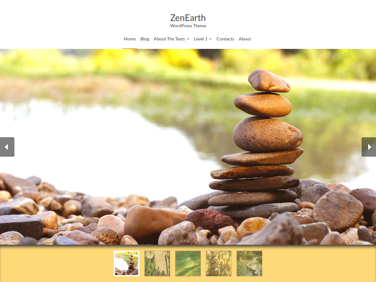 ZenEarth Preview Wordpress Theme - Rating, Reviews, Preview, Demo & Download