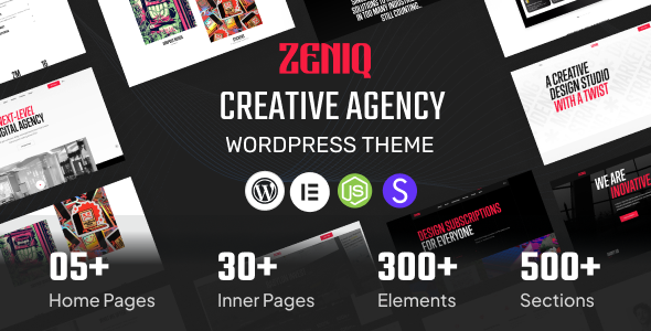 Zeniq Preview Wordpress Theme - Rating, Reviews, Preview, Demo & Download