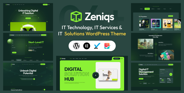 Zeniqs Preview Wordpress Theme - Rating, Reviews, Preview, Demo & Download