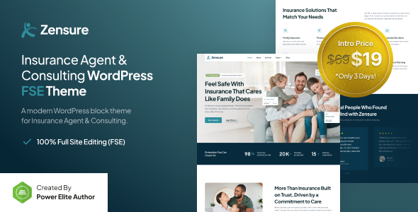 Zensure Preview Wordpress Theme - Rating, Reviews, Preview, Demo & Download