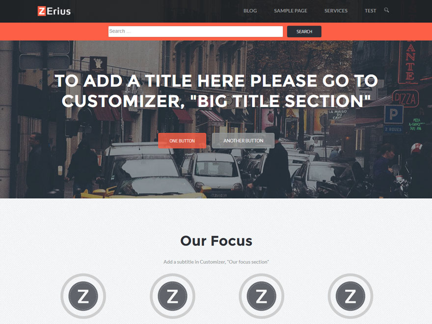 Zerius Preview Wordpress Theme - Rating, Reviews, Preview, Demo & Download