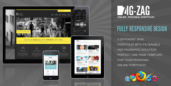 Zig Zag Preview Wordpress Theme - Rating, Reviews, Preview, Demo & Download