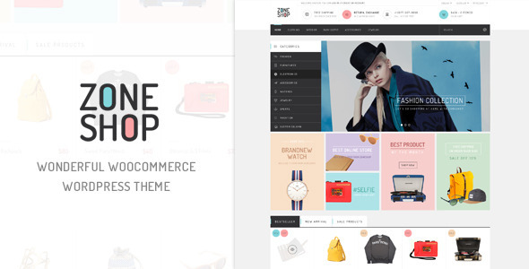 ZoneShop Preview Wordpress Theme - Rating, Reviews, Preview, Demo & Download