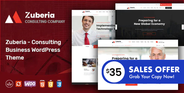 Zuberia Preview Wordpress Theme - Rating, Reviews, Preview, Demo & Download