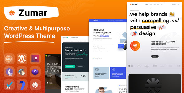Zumar Preview Wordpress Theme - Rating, Reviews, Preview, Demo & Download