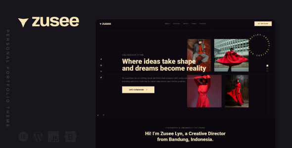 Zusee Preview Wordpress Theme - Rating, Reviews, Preview, Demo & Download